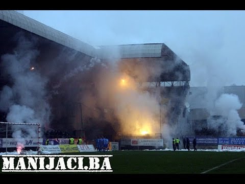 FK Željezničar - FK Borac 1:0 THE MANIACS 1987 (+ belaj)