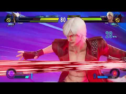 MARVEL VS. CAPCOM: INFINITE Jedah Thanos VS Dante Zero