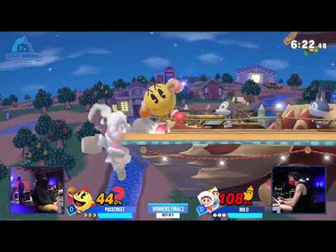Pacstreet (Pacman, Min Min) vs BigD (Ice Climbers) | Cave Series #8 Winners Finals