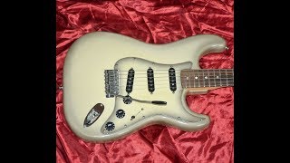 Video thumbnail for Fender Stratocaster 1978 Antigua by Guitar Safari