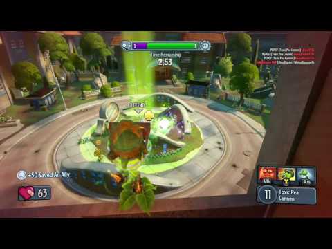 Awesome vanquish streak with groot peashooter