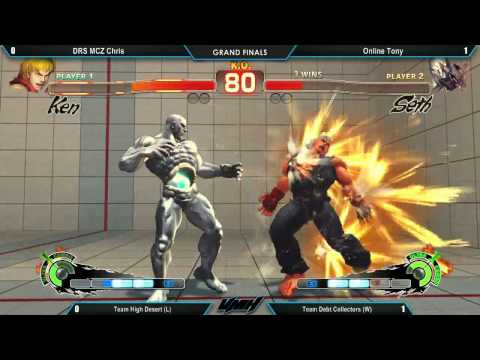 DRS Chris vs Online Tony (Grand Finals PT.2) - Versus Mayhem Vol.5 AE2012