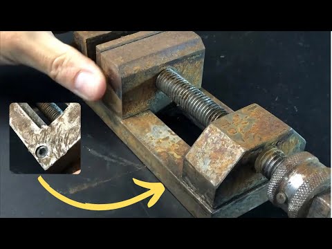 Rusty Deadlocked Vice | FULL Restoration