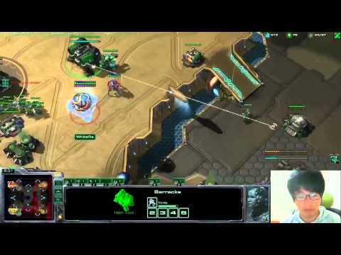 WhiteRa's Mothership Core Rush against Dragon - Heart of the Swarm HOTS