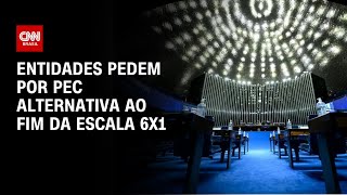 Vídeo: Fim da 6x1: Em carta, entidades pedem por aprovação de PEC alternativa | CNN PRIME TIME