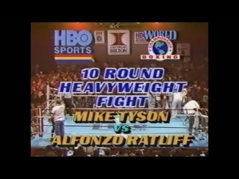 Mike Tyson vs Alfonzo Ratliff - Full Fight - 9-6-1986