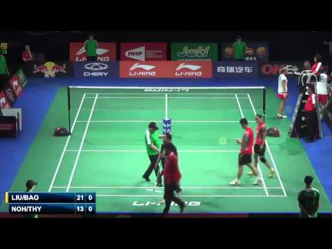 R32 - XD - 2014 World Championships - Liu C. / Bao Y.X. vs Niclas Nohr / Sara Thygesen