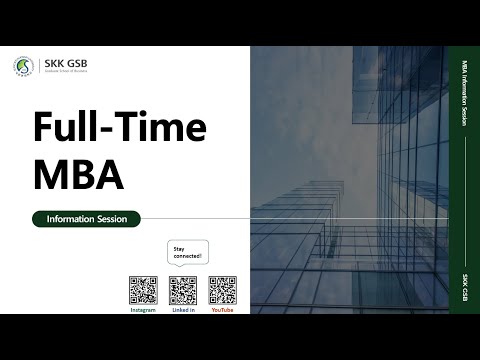 2026 Full-Time MBA Information Session Part 1. Program & Curriculum