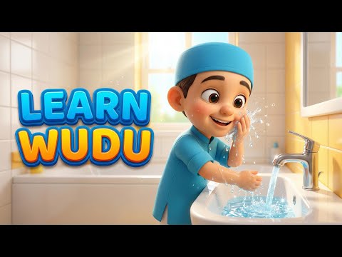 How to make wudu for kids | Islamic Basics for Kids
