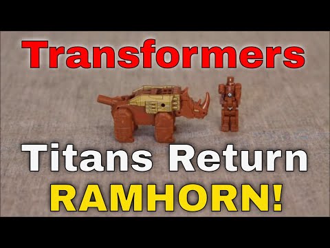 Transformers Titans Return Ramhorn - GotBot True Review NUMBER 751
