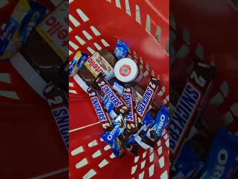 Oreo Nutella Snickers #satisfying #short #fyp #asmr