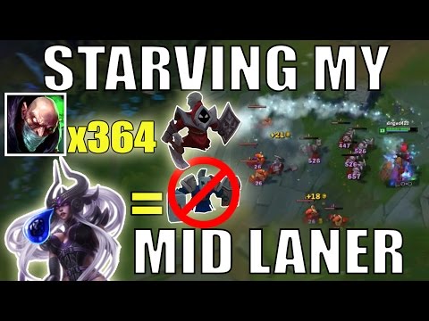 Singed420 - Starving my Mid Laner!