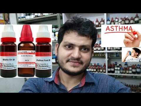 Homeopathic medicine for asthma