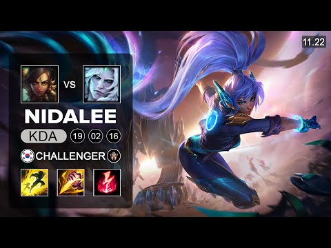 Nidalee Jungle vs Viego - KR Challenger - Season 11 Patch 11.22
