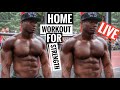 Home Workout for Strength | Push Pull Workout for Mass