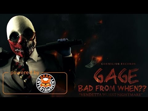 Gage - Bad From When? (Vendetta Worst Nightmare - Alkaline Diss) January 2017