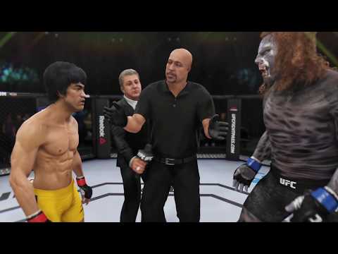 Bruce Lee vs. Wild Tiger (EA Sports UFC 3) - CPU vs. CPU