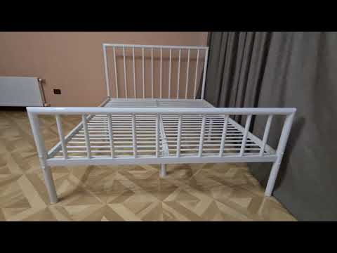 Кровать 1600 elephant "Ларго"(Металл Черная шагрень)-MS/Эл