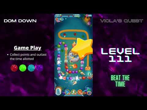 Viola's Quest 🟣🟠🔴 / Level 111 / Dom Down
