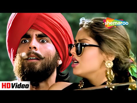 Gore Gore Mukhde Pe Kala Kala Chasma | गोरे गोरे मुखड़े पे | Suhaag(1994) | Akshay, Nagma | Alka Udit