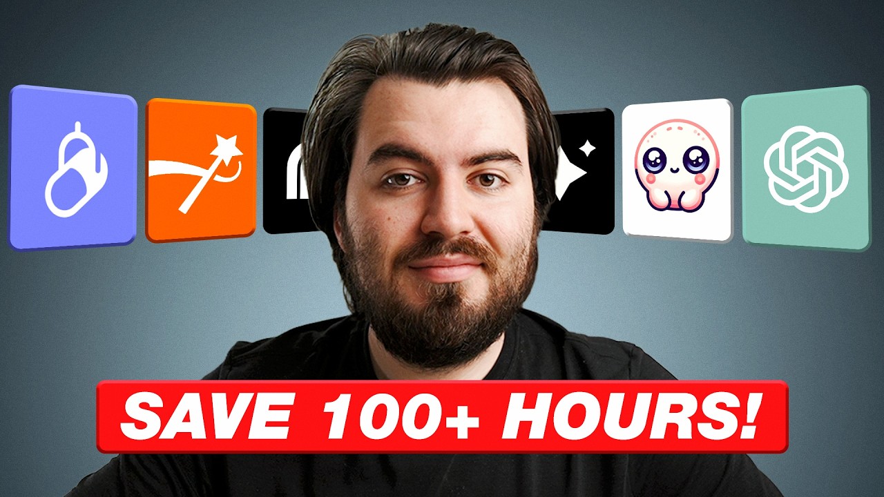 Best AI Tools for YouTubers (Save 100+ Hours!)