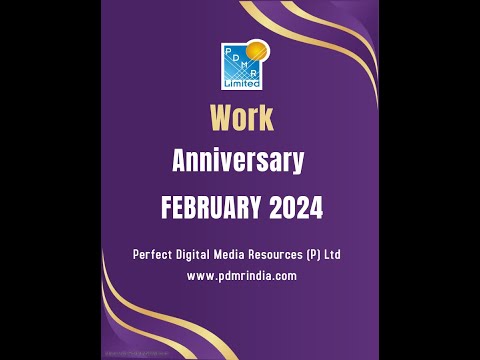 Work Anniversary - February 2024