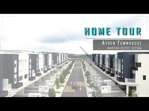 Home Tour : Ayden Town House, Taman Warisan, Sepang, Selangor