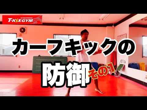【実No.92】カーフキックの防御その1【キックボクシング実戦テクニック】