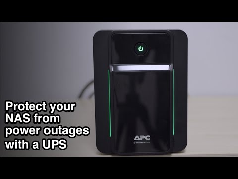 Protect your NAS with a UPS | APC Back UPS