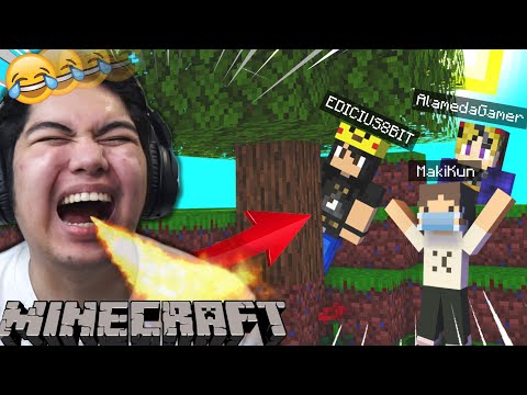 MINECRAFT, Pero BAWAL KA TUMAWA.. (YOU LAUGH YOU LOSE)