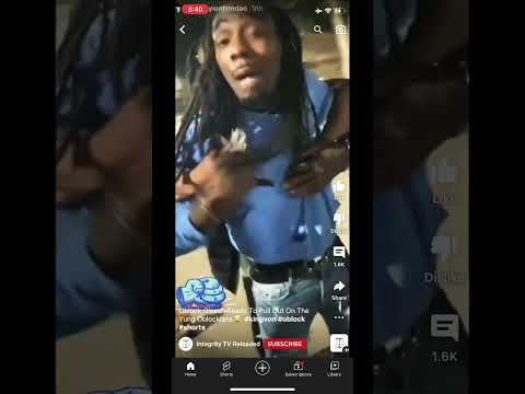 Oblock Gleesh Pulls Out Gun on king Von 😳 #kingvon #oblock #otf