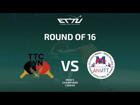 SolexConsult TTC Wiener Neustadt v Alliance Nîmes-Montpellier TT | Men's Champions League | Round 16