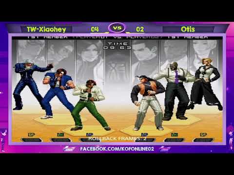 TW-Xiaohey Vs Otis FT10 KOF 2002 UM - Xiaohey um verdadeiro monstro...