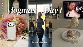VLOGMAS DAY 1✨: Productive Morning + Grocery Run + iPhone 17 Pro Max Unboxing!