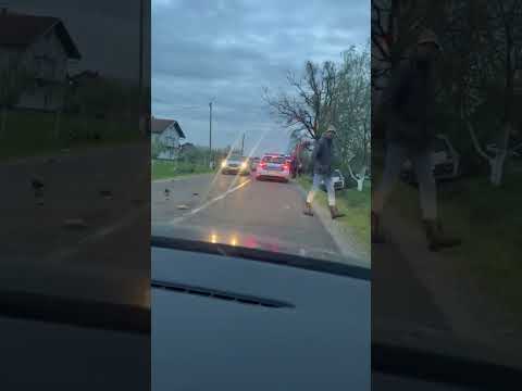 Trenutno -Saobraćajna nezgoda u Gornjem Breziku