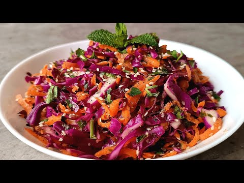 Lose Weight Fast with This 2-Minute Detox Salad | Flat Belly, Clear Skin & Gut Cleanse!