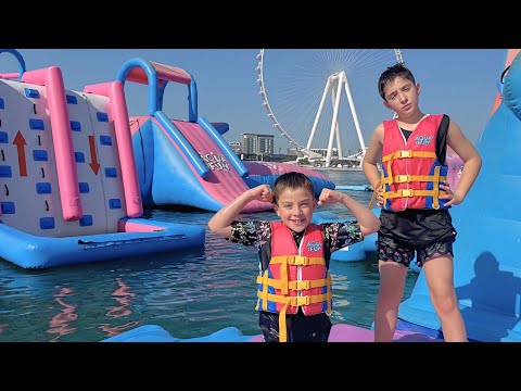 Water Sports for Kids 💦  Scuba Diving, Surfing and Water Park Obstacle Courses