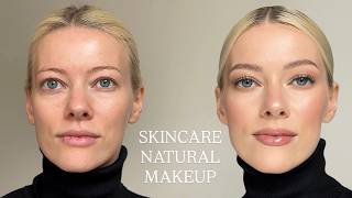 My Go-to Natural Makeup Look + Essential Skincare Steps For Glowing Skin | Elena Rachitskaya