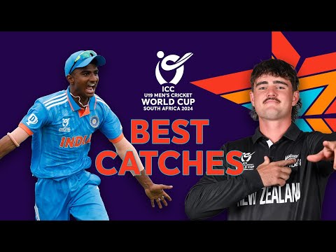 All the best catches from the ICC U19 Men's Cricket World Cup 2024