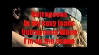 Britney Spears Outrageous with Lyrics by Jr - YouTube