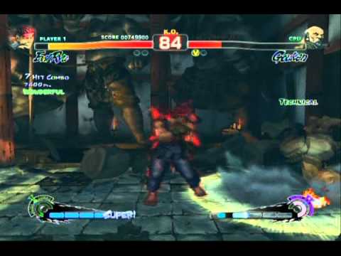 Super Street Fighter 4 Arcade Edition Evil Ryu Rival Match