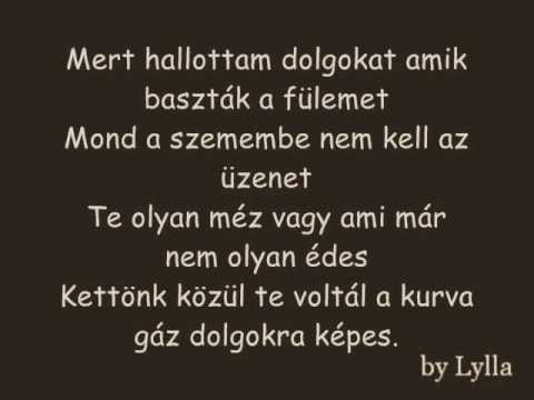 Mr. G-za km. Lily - Viszlát ( lyrics )