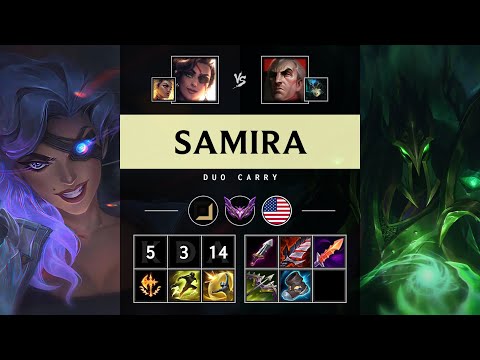 Samira ADC vs Swain - NA Master Patch 25.07