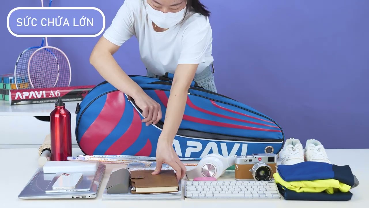 Túi vợt cầu lông Apavi AB068