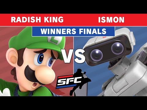 Smash Fight Club 216 - SP | Radish King (Luigi) Vs. ILUZ | Ismon (Rob) Winners Finals - Ultimate