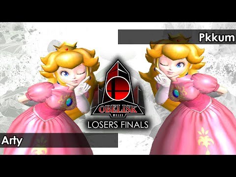Melee: Arty (Peach) V Pkkum (Peach) - Obelisk 103 Tournament SSBM