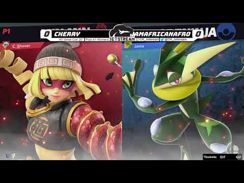 HV Gamer Con 20 Pool A1 Winners - Cherry (Min Min) Vs. JamafricanAfro (Greninja) - SSBU
