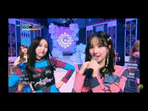GFRIEND SUNRISE SINB AND EUNHA 对吧舞蹈部分