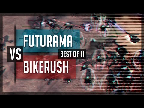 [C&C3: Kane's Wrath] Futurama vs BikeRush - Bo11 50$ Showmatch [Patch 1.02+]