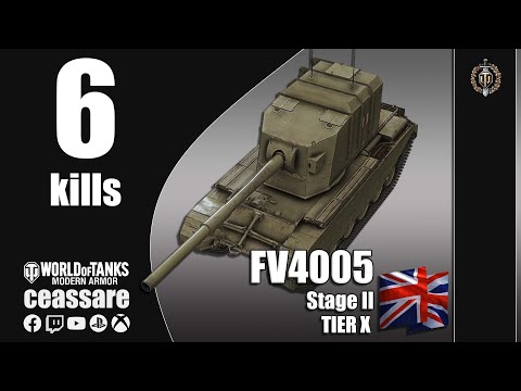 FV4005 Stage II / WoT Console / PS5 / Xbox Series X / 1080p60 HDR